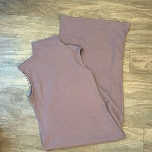 House of Harlow 1969 sleeveless mock neck midi dress